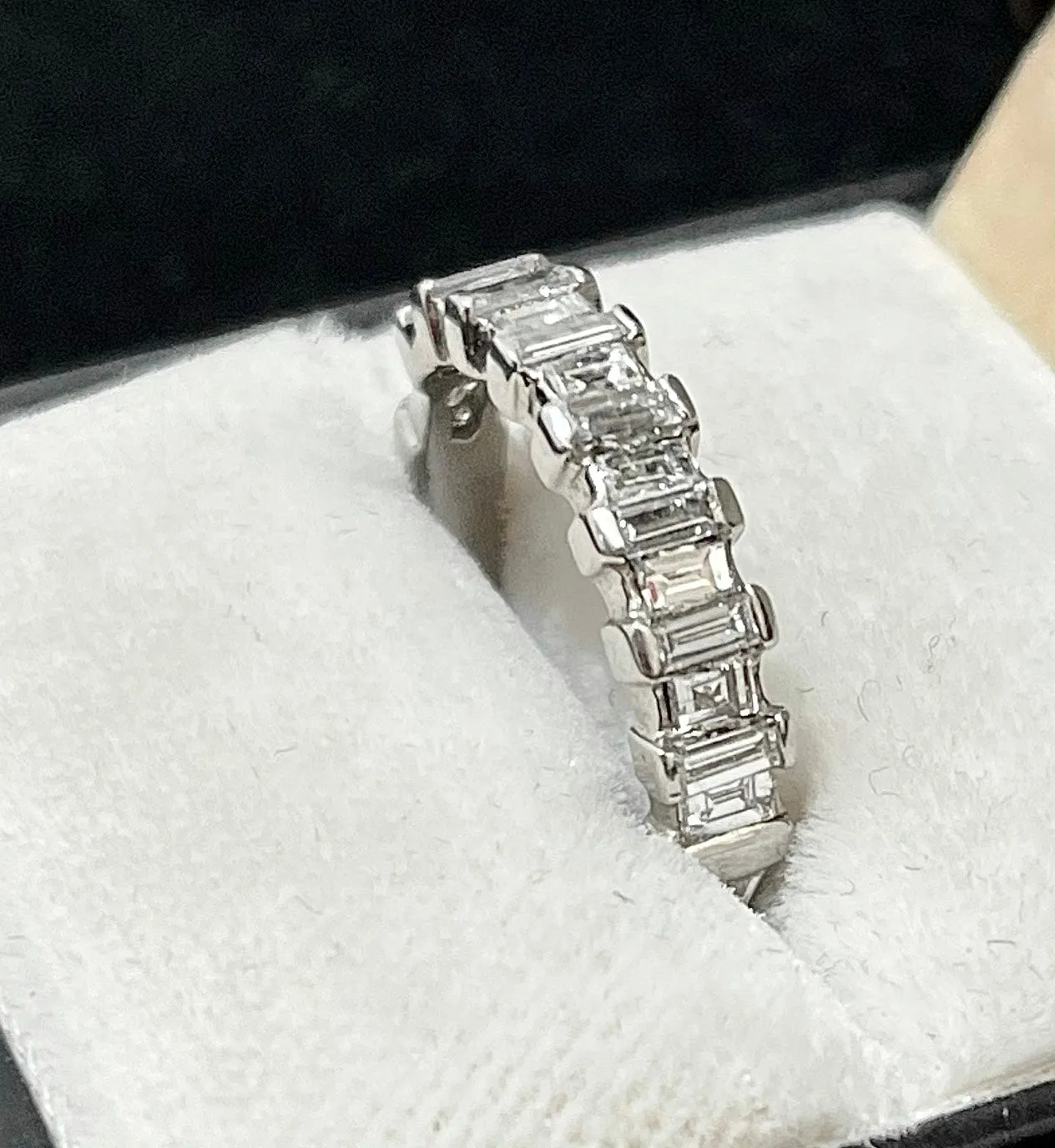 Beautiful Unique Solid White Gold 1.7 Ct. Diamond Ring - $8K Appraisal Value w/ CoA!