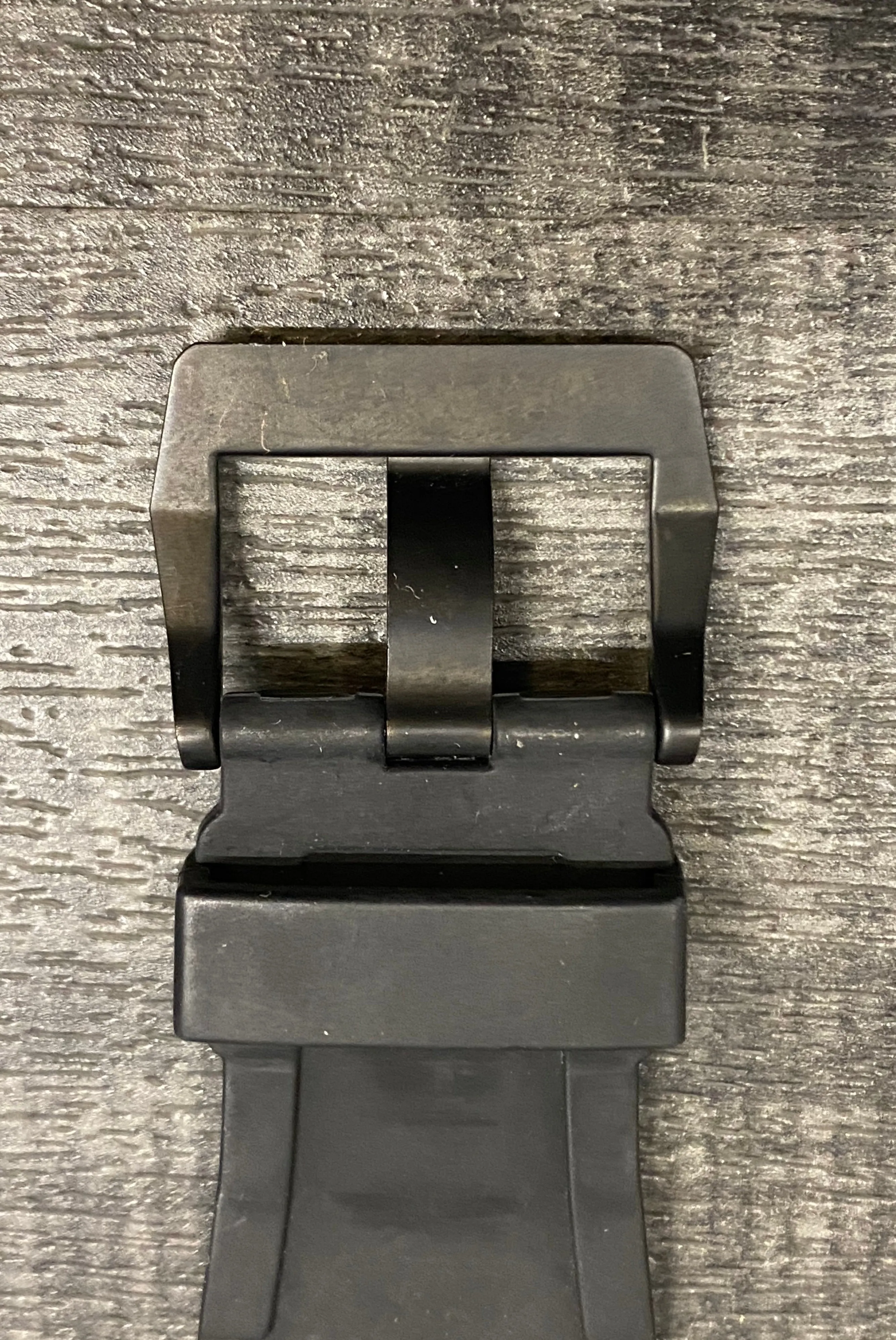 BELL & ROSS Signed Black Stainless Steel Tang Buckle for 24mm Watch Strap - $250 APR VALUE w/ CoA! ✓