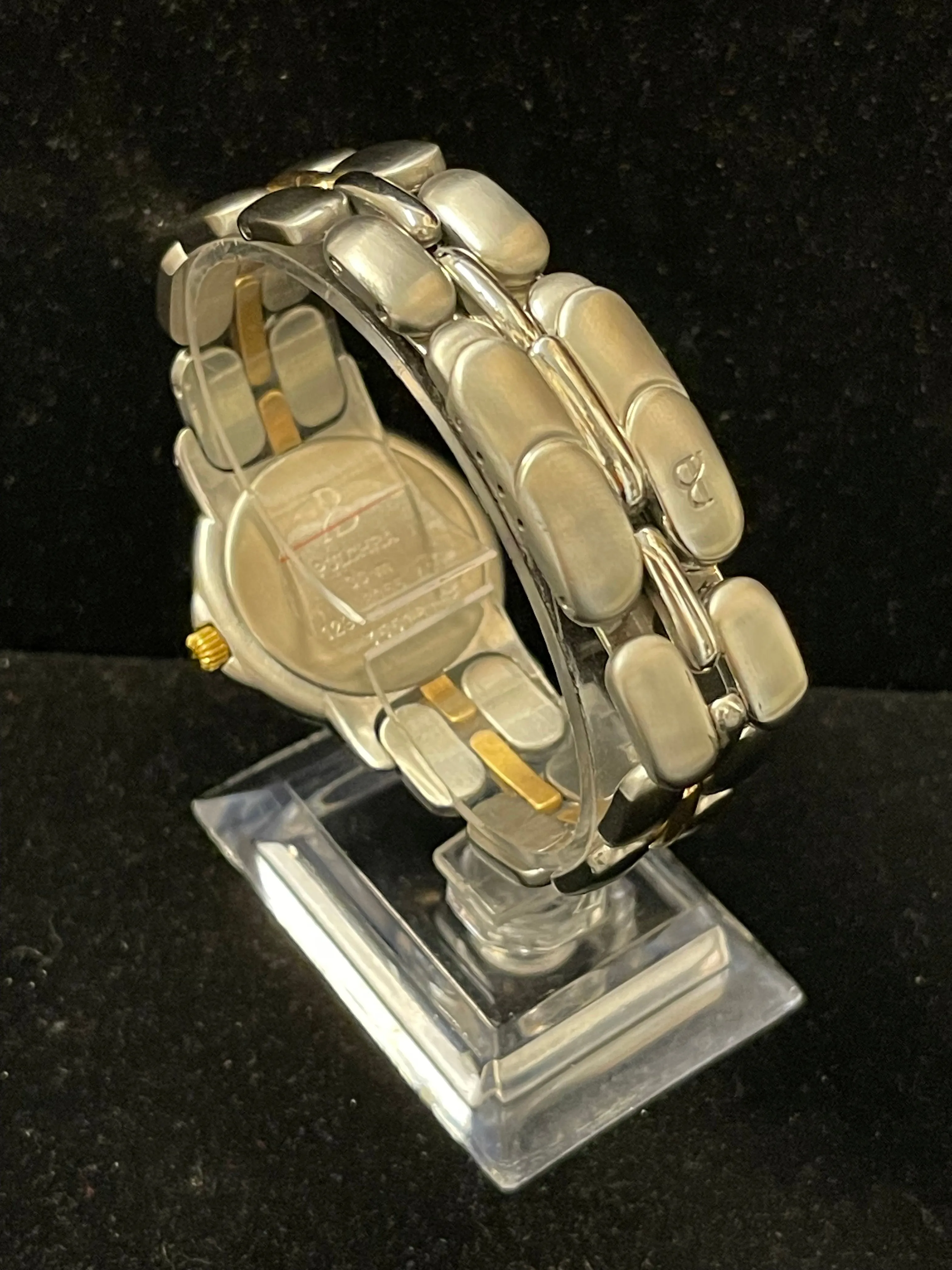 Bertolucci Pulchra Mid Size Beautiful SS & Solid YG Ladies Watch- $10K APR w/COA