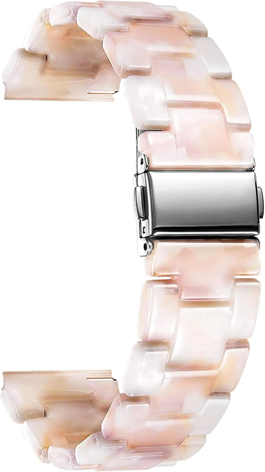 BINLUN Resin Watch Bands Replacement Watch Straps for Men Women 14 Colors Watchbands Lightweight 12/14/16/18/20/22mm Wrist Bands Fashion Skin-Friendly Smart Watch Bracelets