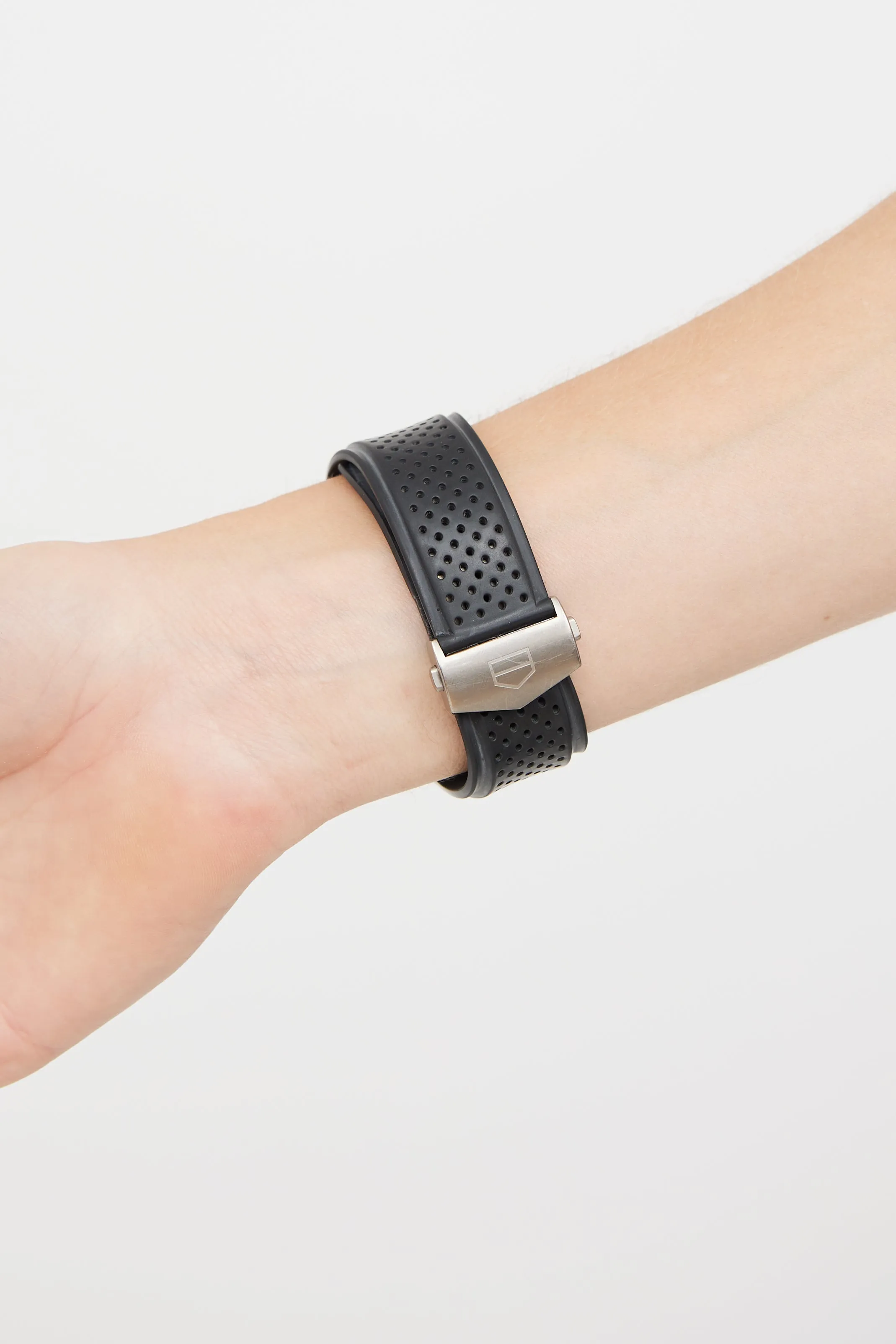 Black & Silver Connected Watch