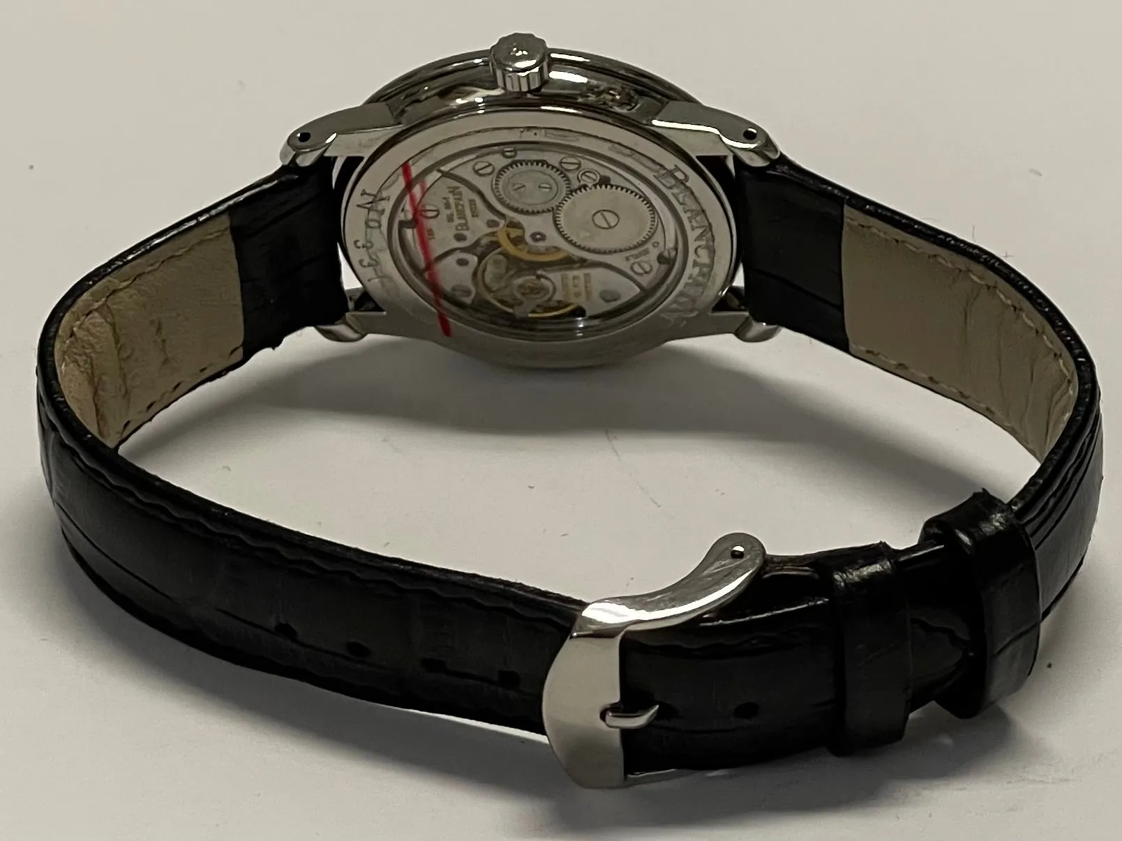 BLANCPAIN Unique Chronometer SS w/Exhibition Back Men's Watch - $25K APR w/COA!!