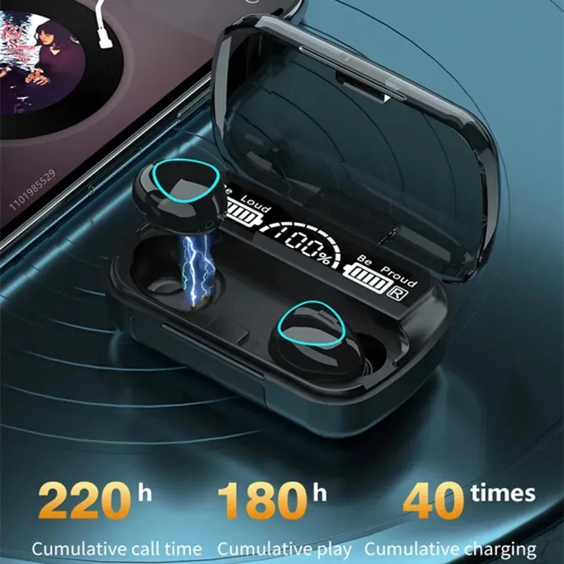 Bluetooth 5.2 Wireless Earbuds with Smart Touch & ANC