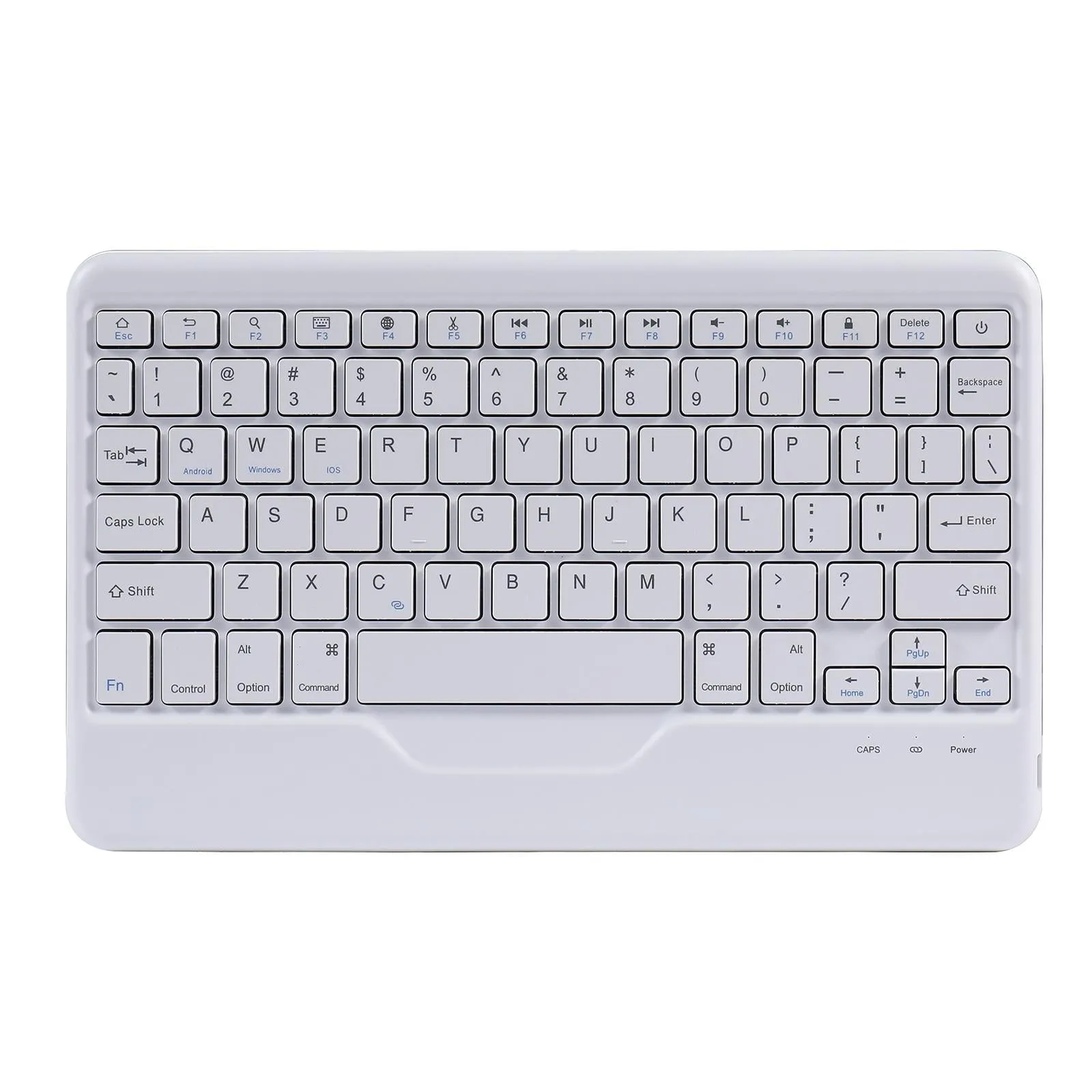 Bluetooth Keyboard Leather Case For Ipad 9.7 With Triangle Holder & Pen Slot