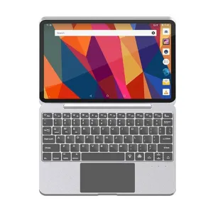 Bluetooth Touch Keyboard Leather Case - Aluminum Alloy