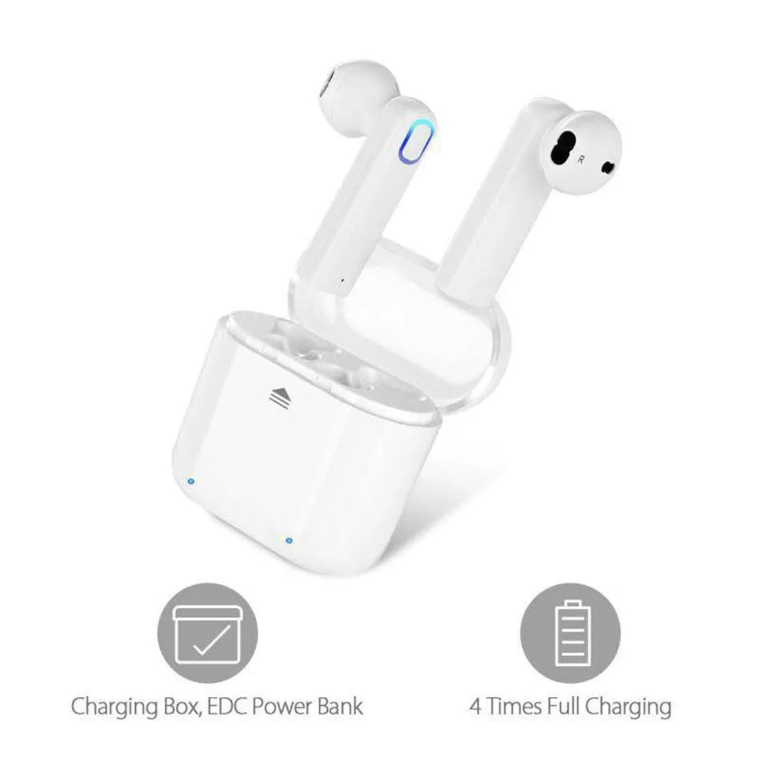 Bluetooth Wireless Earbuds for Smartphones - In-ear