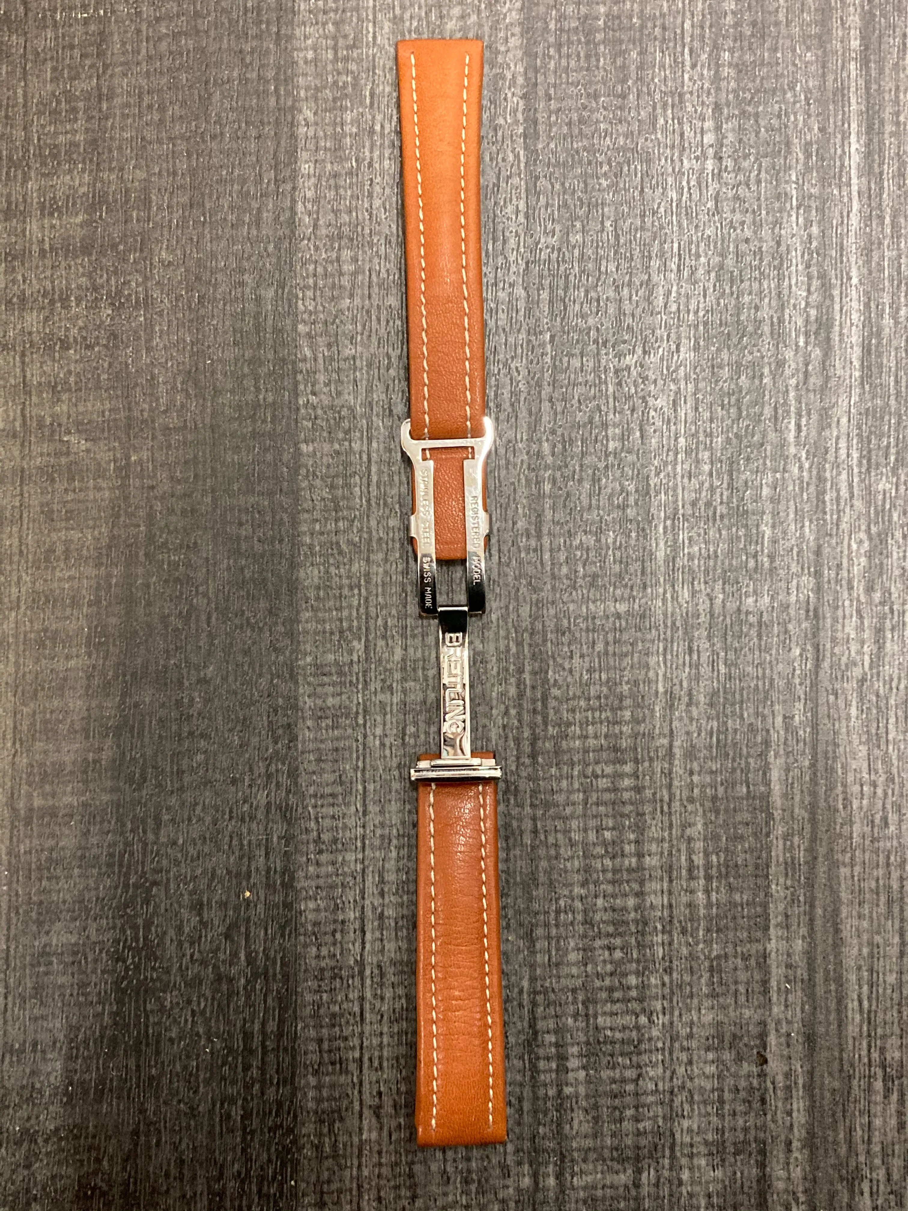 BREITLING Original Signed Stainless Steel Deployment Buckle - $400 APR VALUE w/ CoA! ✓