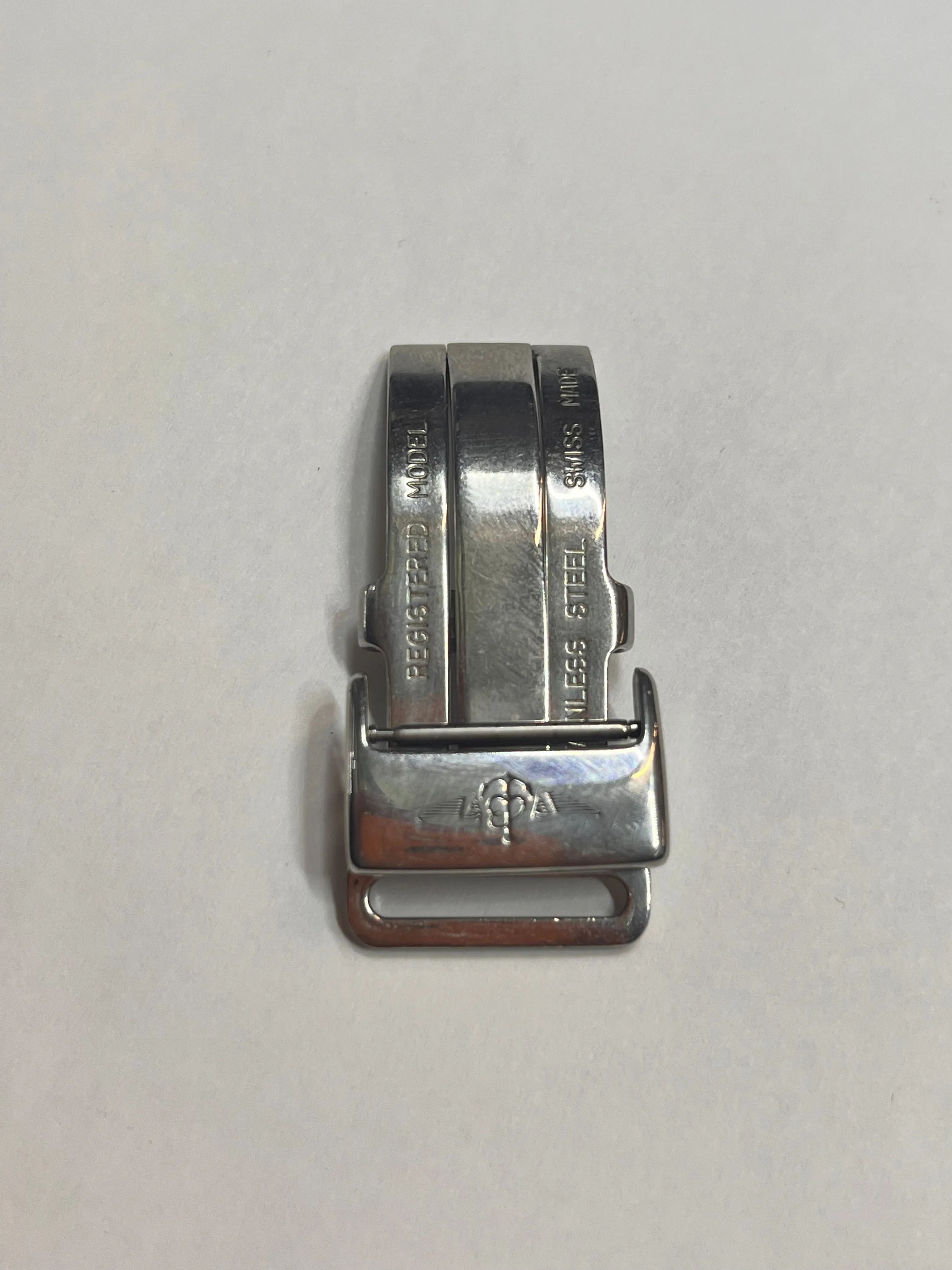 BREITLING Stainless Steel Deployment Buckle - $750 APR w/ CoA!