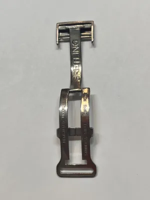 BREITLING Stainless Steel Deployment Buckle - $750 APR w/ CoA!