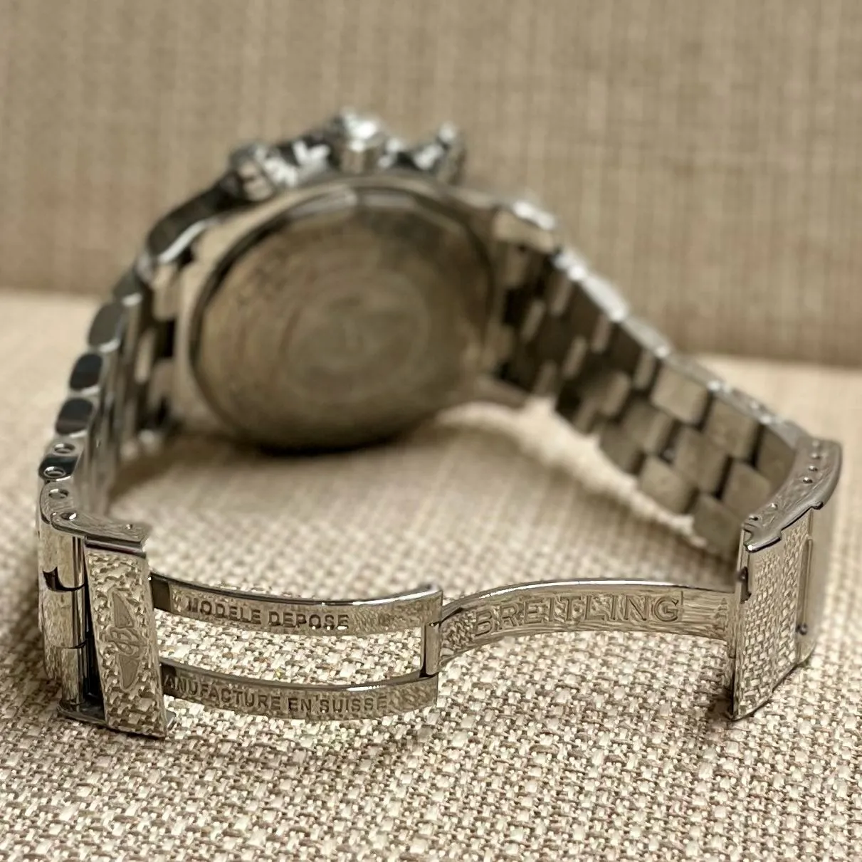 BREITLING Super Avenger A13370 Jumbo Chronometre Men's Watch - $12K APR w/ COA!!