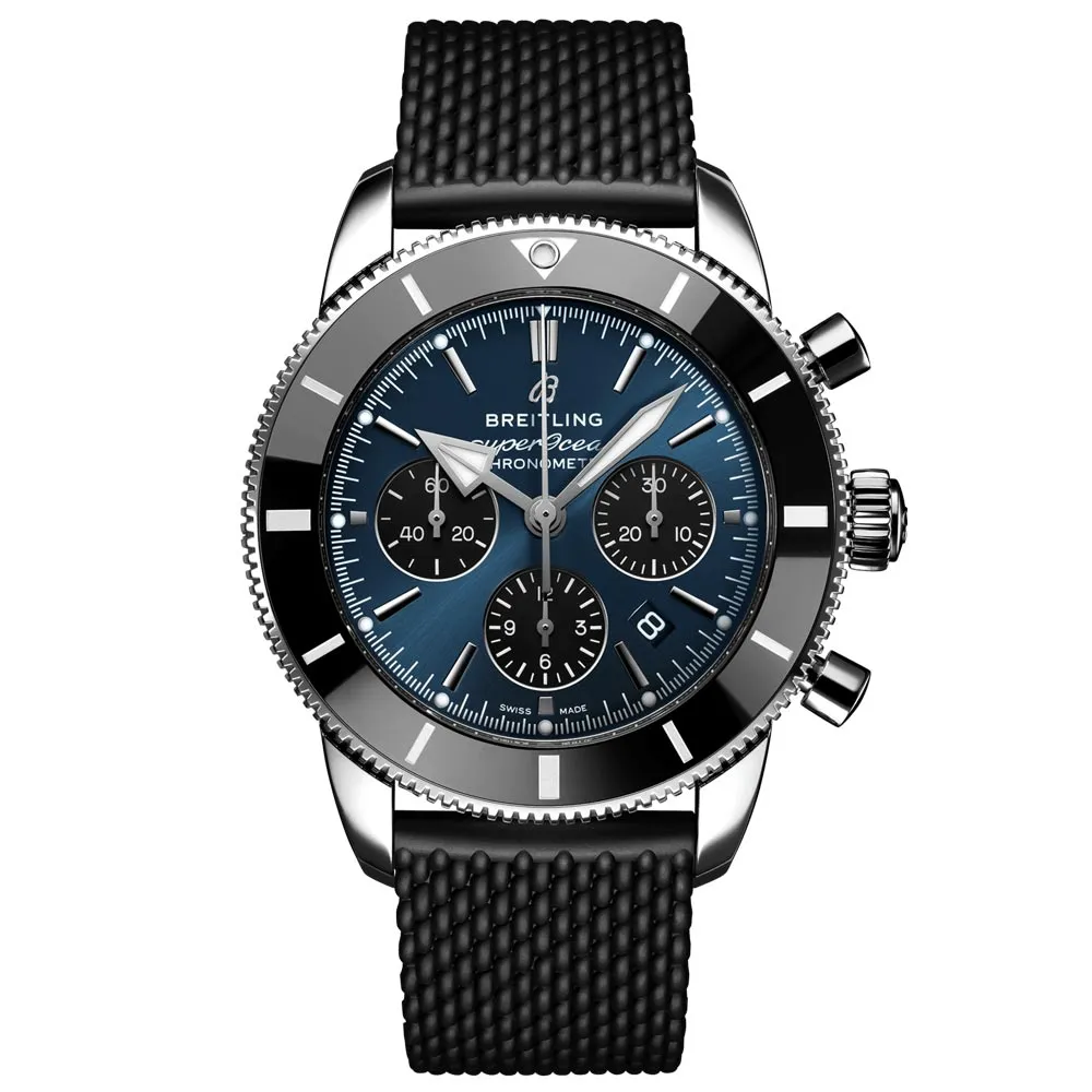 Breitling Superocean Heritage B01 Chronograph 44mm Blue Dial Automatic Gents Watch AB0162121C1S1