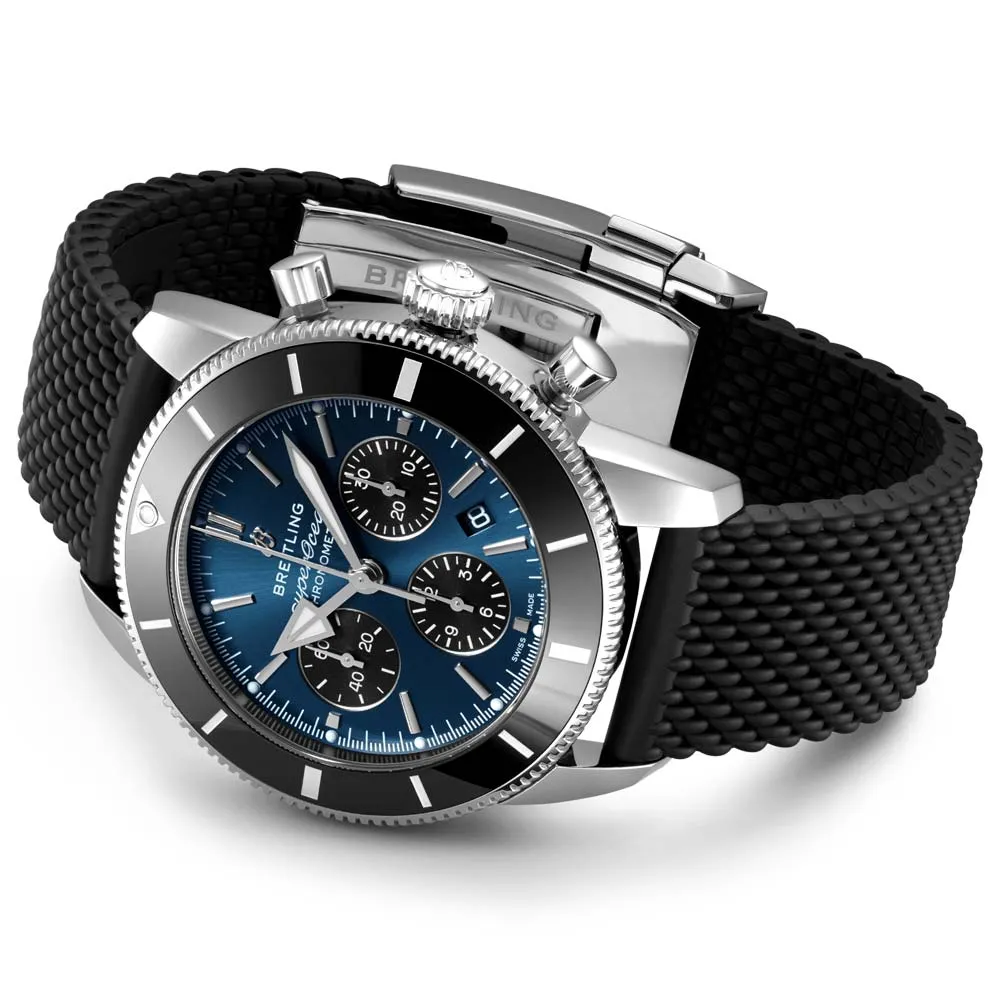 Breitling Superocean Heritage B01 Chronograph 44mm Blue Dial Automatic Gents Watch AB0162121C1S1