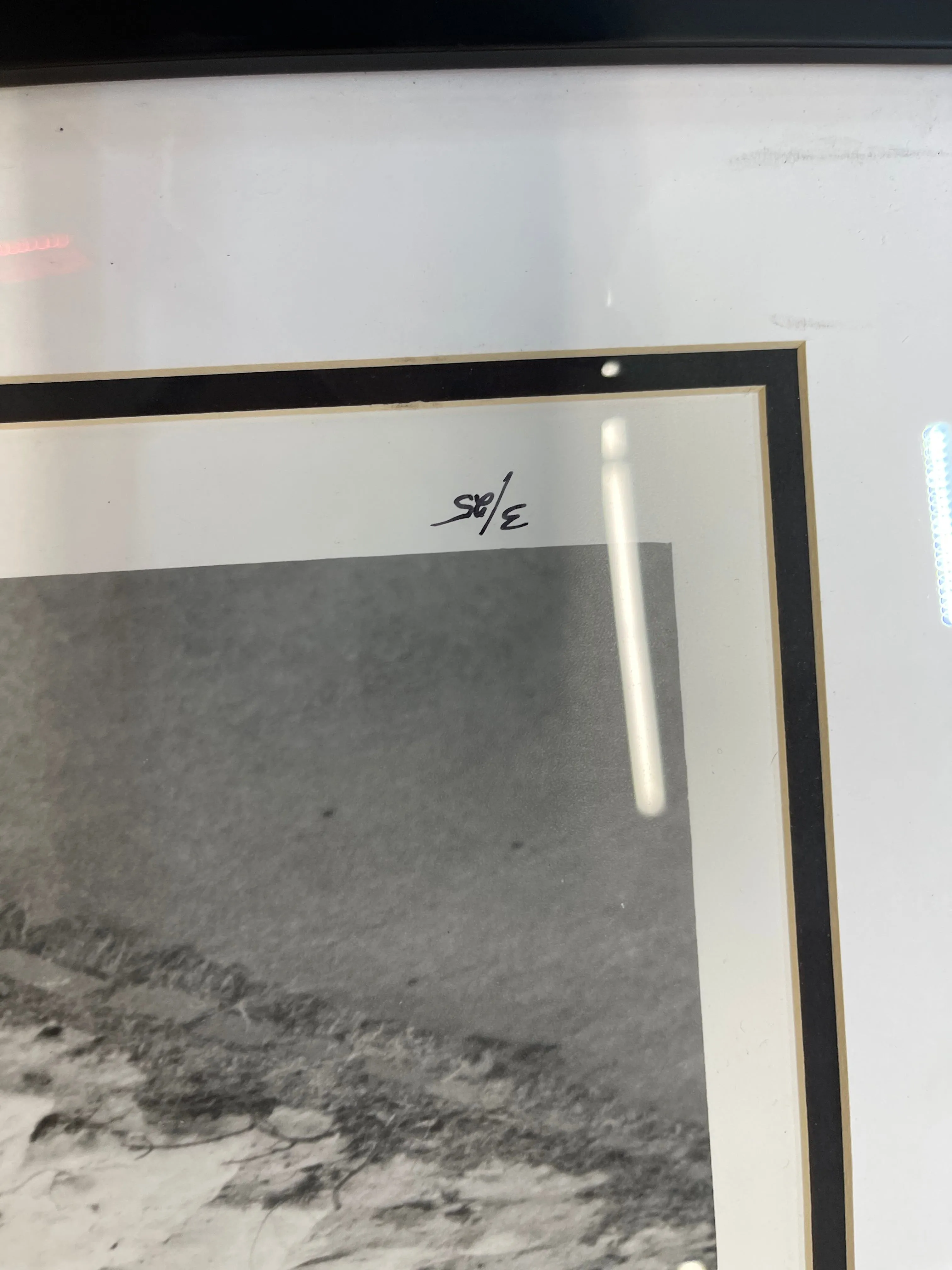 BRUCE SPRINGSTEEN 1979 SIGNED PHOTO IN NEW JERSEY BY A CORVETTE - $30K APR w CoA