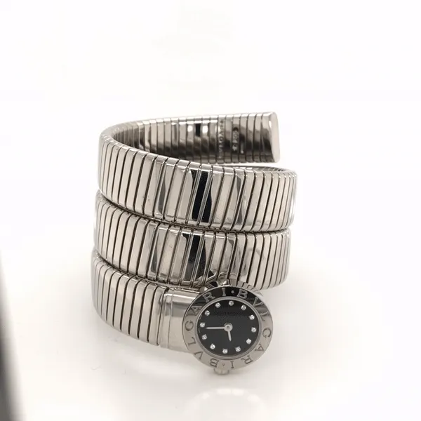 Bulgari Tubogas Steel Watch