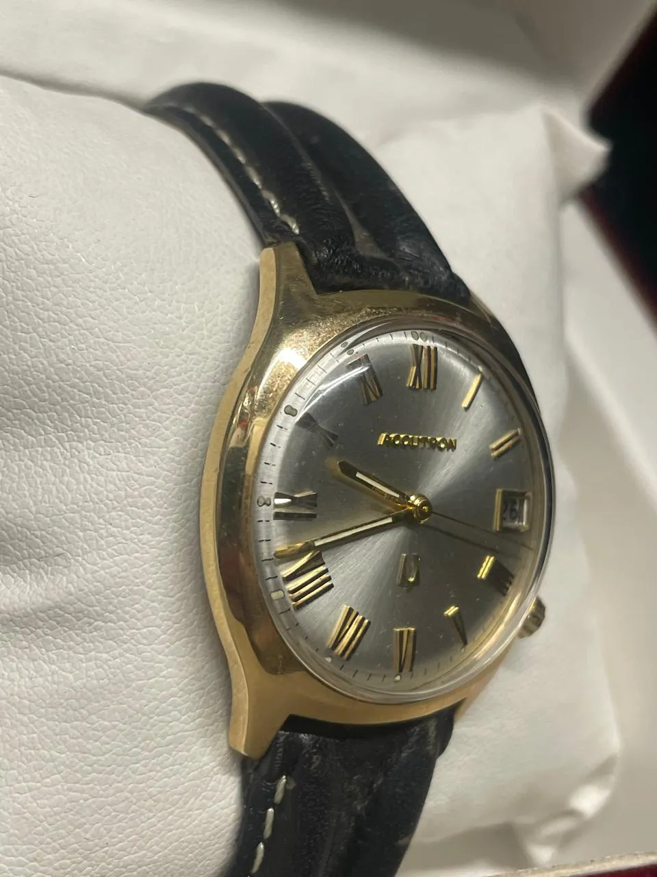 Bulova Accutron 1960s Men's Watch - 14K Gold Filled, Oyster Dial- $6K APR w/COA!