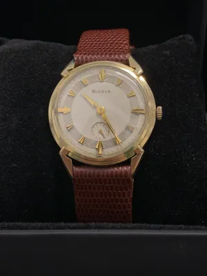 BULOVA  Amazing Vintage 1950s Solid 14K Gold Wristwatch - $7K APR Value w/ CoA! ✓