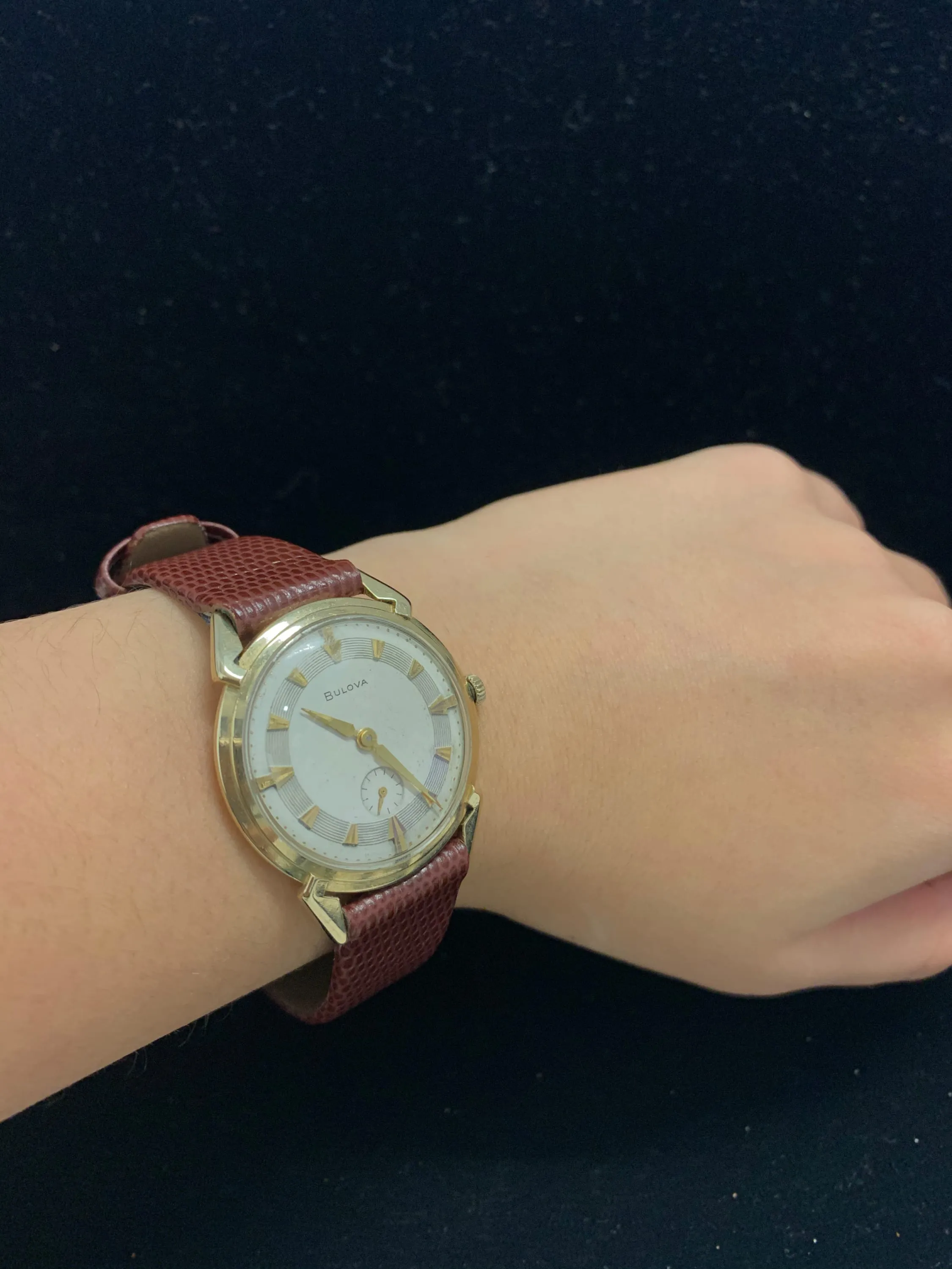 BULOVA  Amazing Vintage 1950s Solid 14K Gold Wristwatch - $7K APR Value w/ CoA! ✓