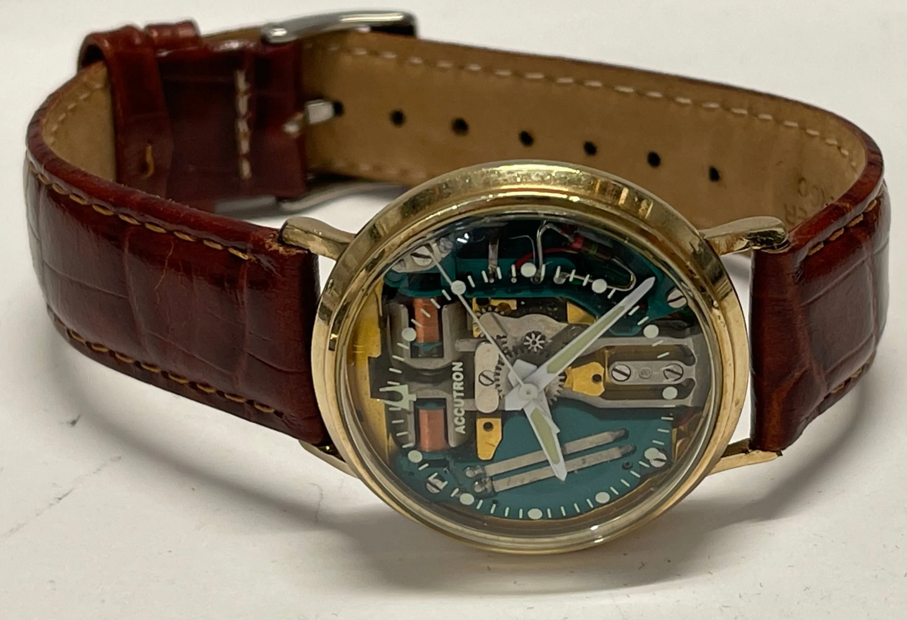 BULOVA Electric Rare Vintage 1950's Skeleton Design Men's Watch - $6K APR w/COA!