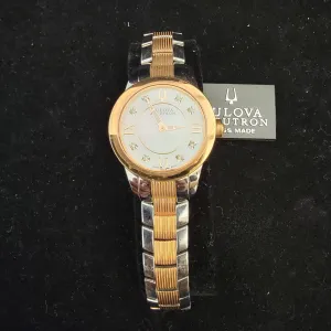 BULOVA Ladies Accutron watch w/ 8 Diamonds on the Dial - $1.5K APR value w/ CoA!