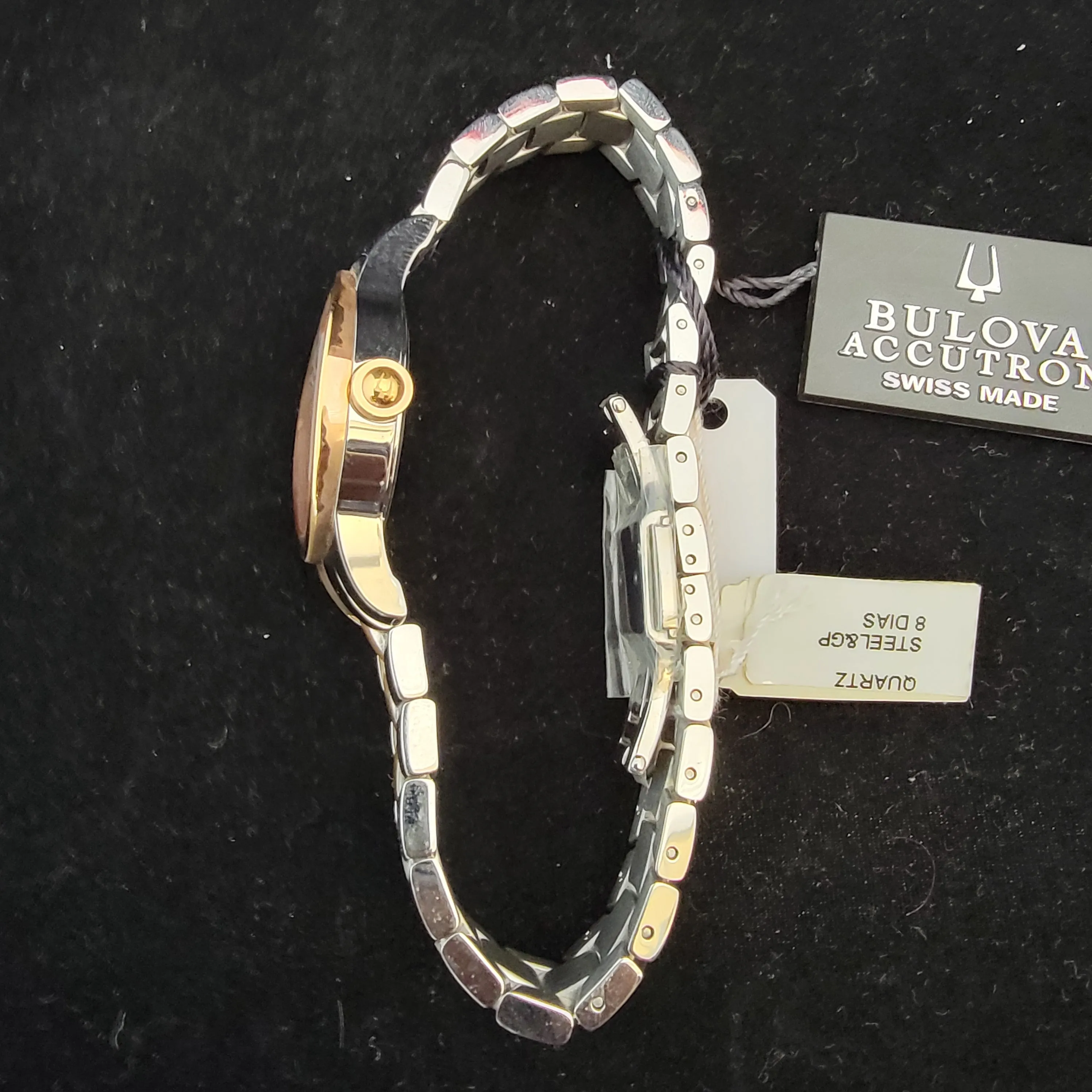 BULOVA Ladies Accutron watch w/ 8 Diamonds on the Dial - $1.5K APR value w/ CoA!