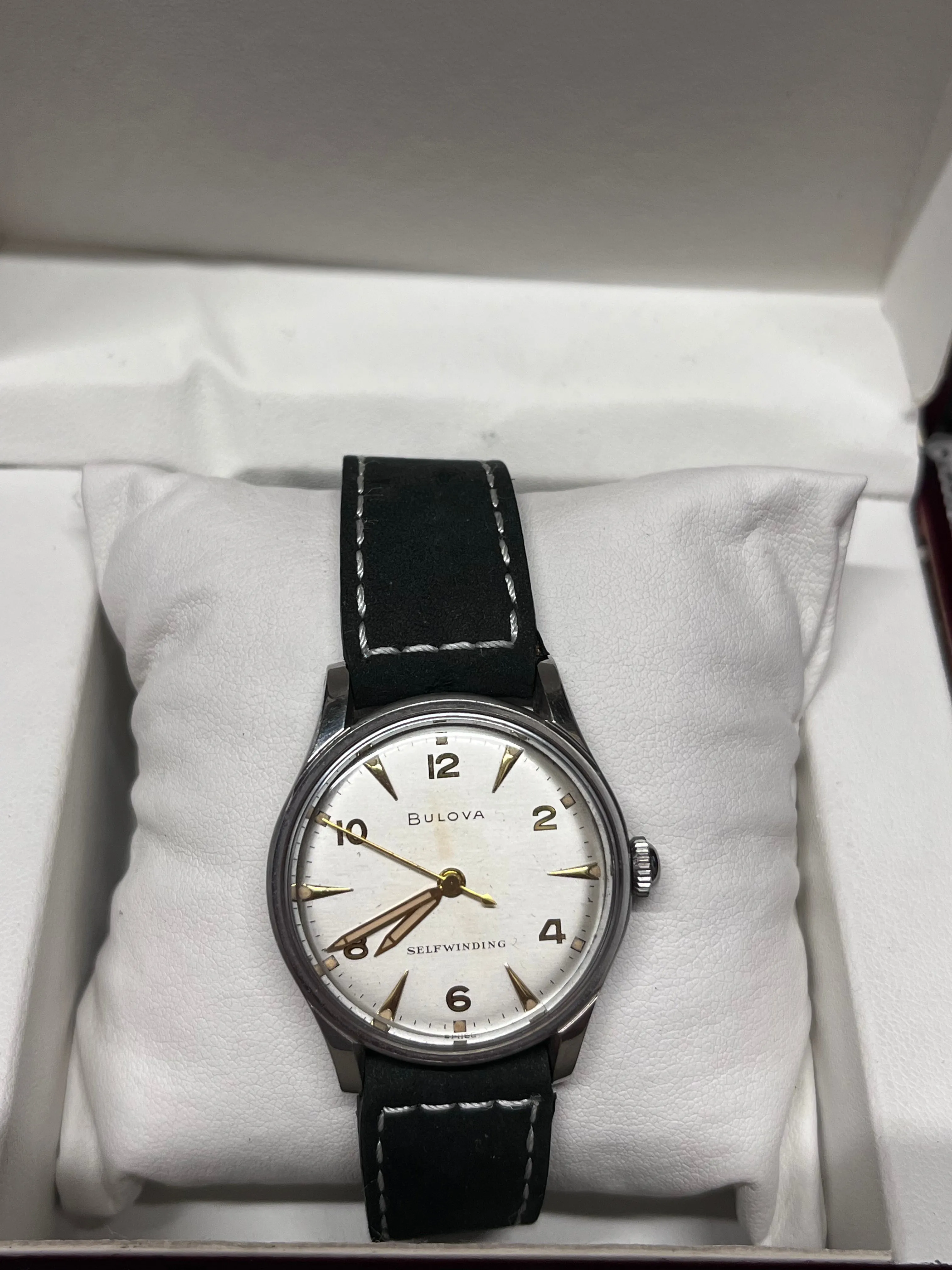 BULOVA Lovely Waterproof SS Men's Wristwatch Beautiful Design - $6K APR w/ COA!!