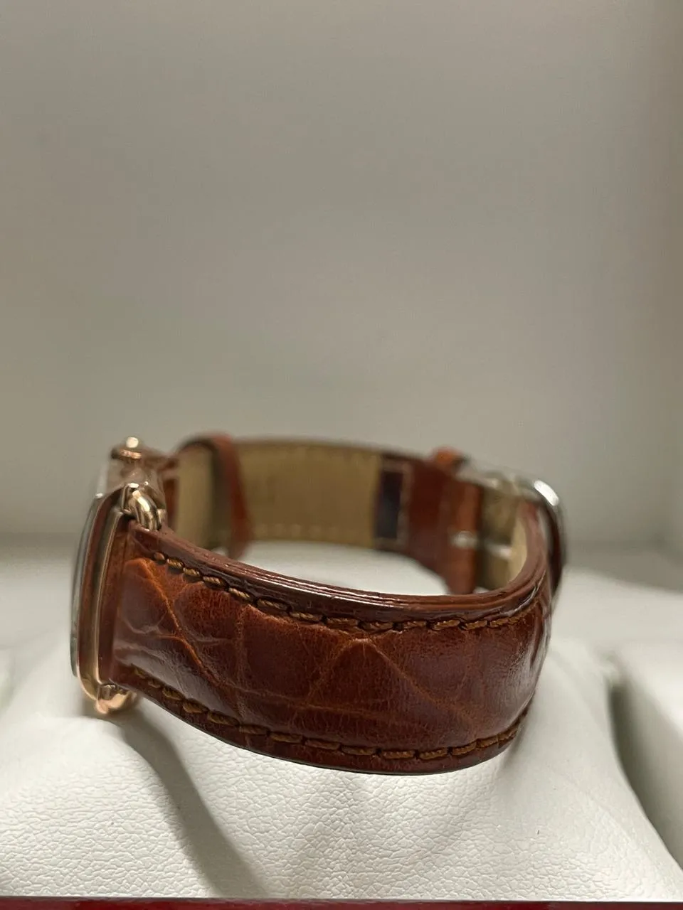 Bulova Men's 14K Solid Gold Filled Tank Watch - Rose Gold Dial- $7K APR w/ COA!!