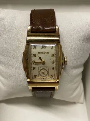 BULOVA Unisex Vintage 1940's Artdeco Unique & Beautiful Design - $6K APR w/ COA!