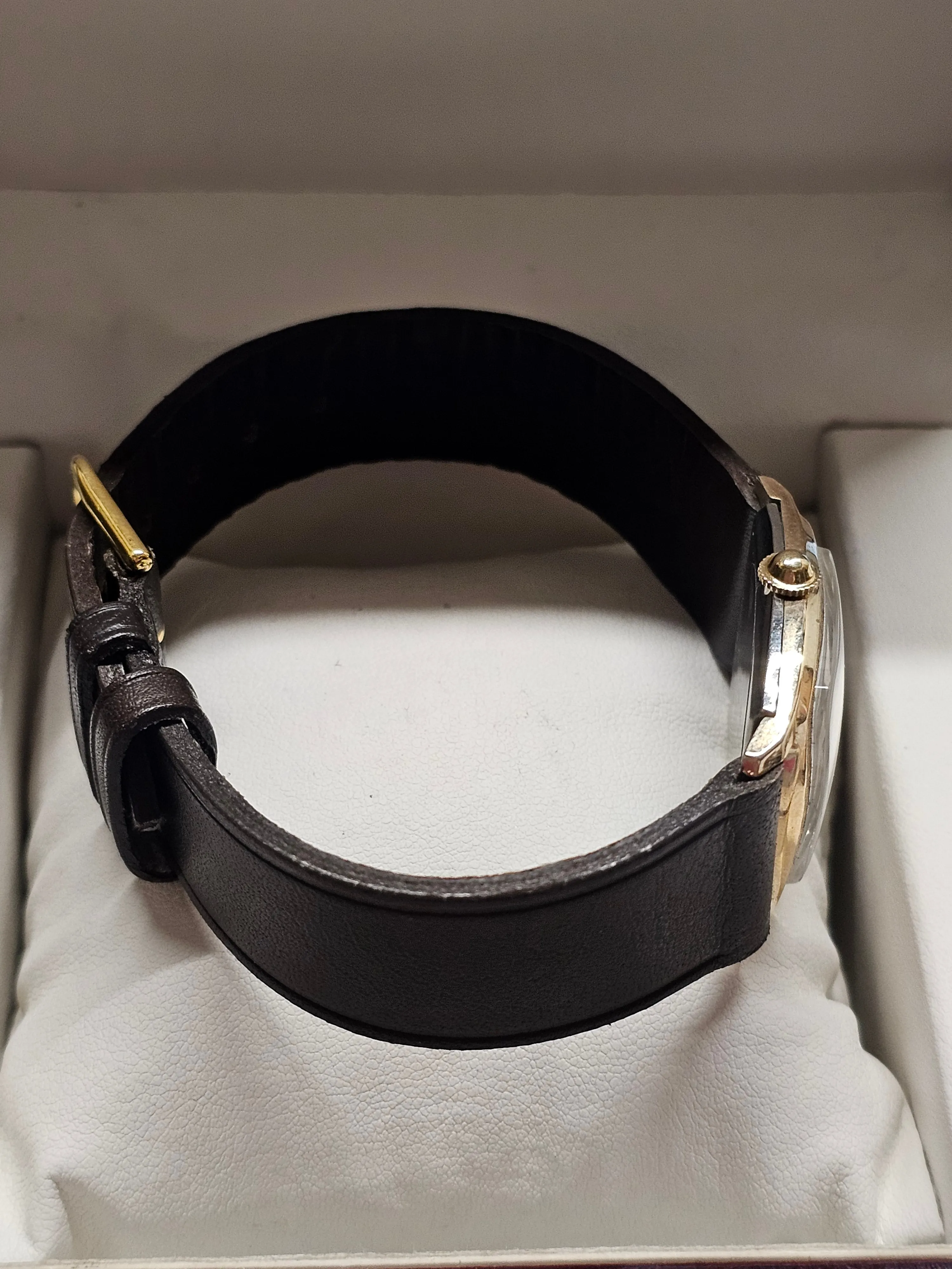 BULOVA, Vintage 1950s, 10K RGP Bezel & Steel Back, Men's Watch - $6K APR w/ COA!