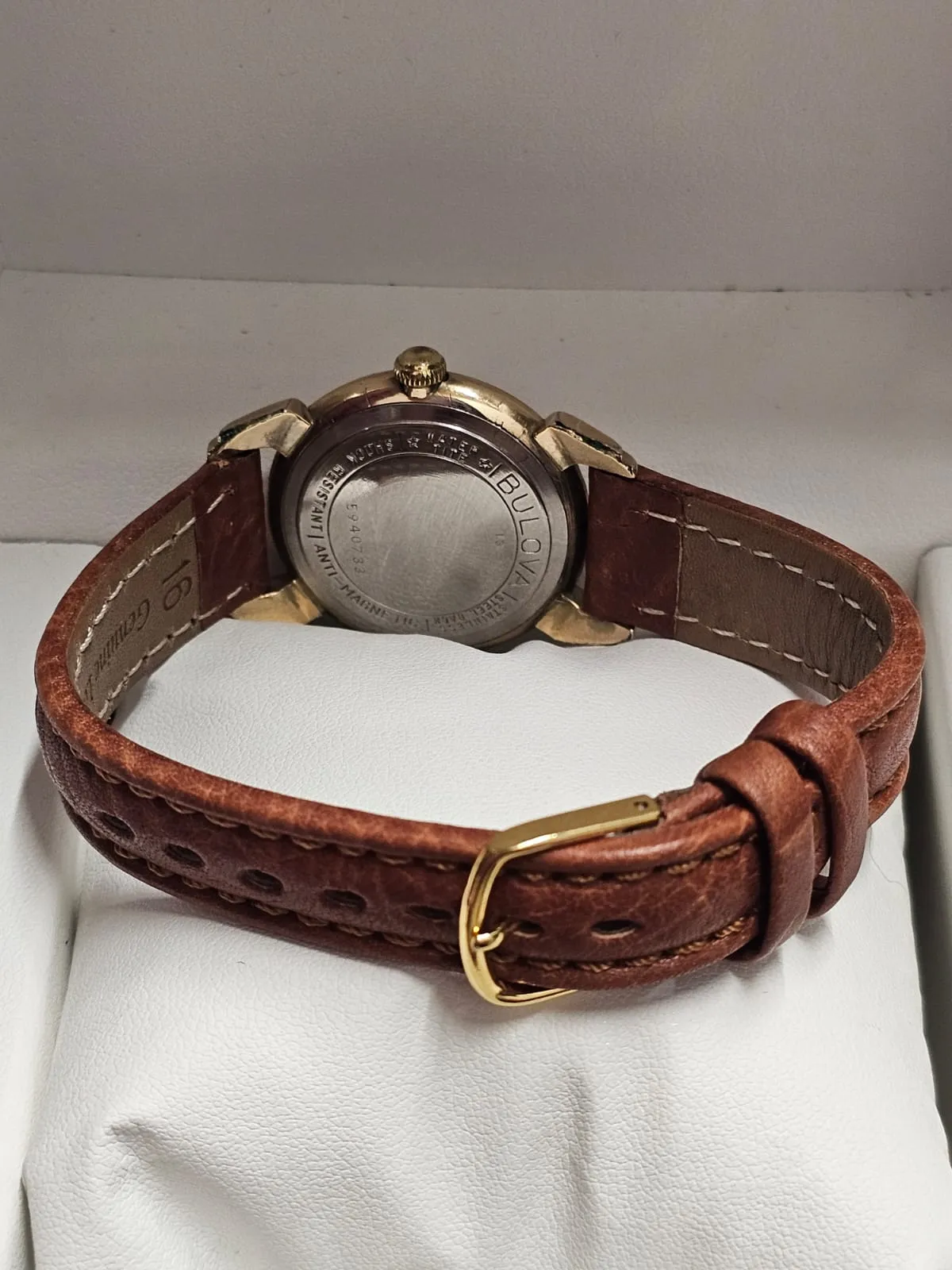 Bulova Vintage 1950s Gold Tone & Steel Unique Men's Wristwatch - $6K APR w/ COA!