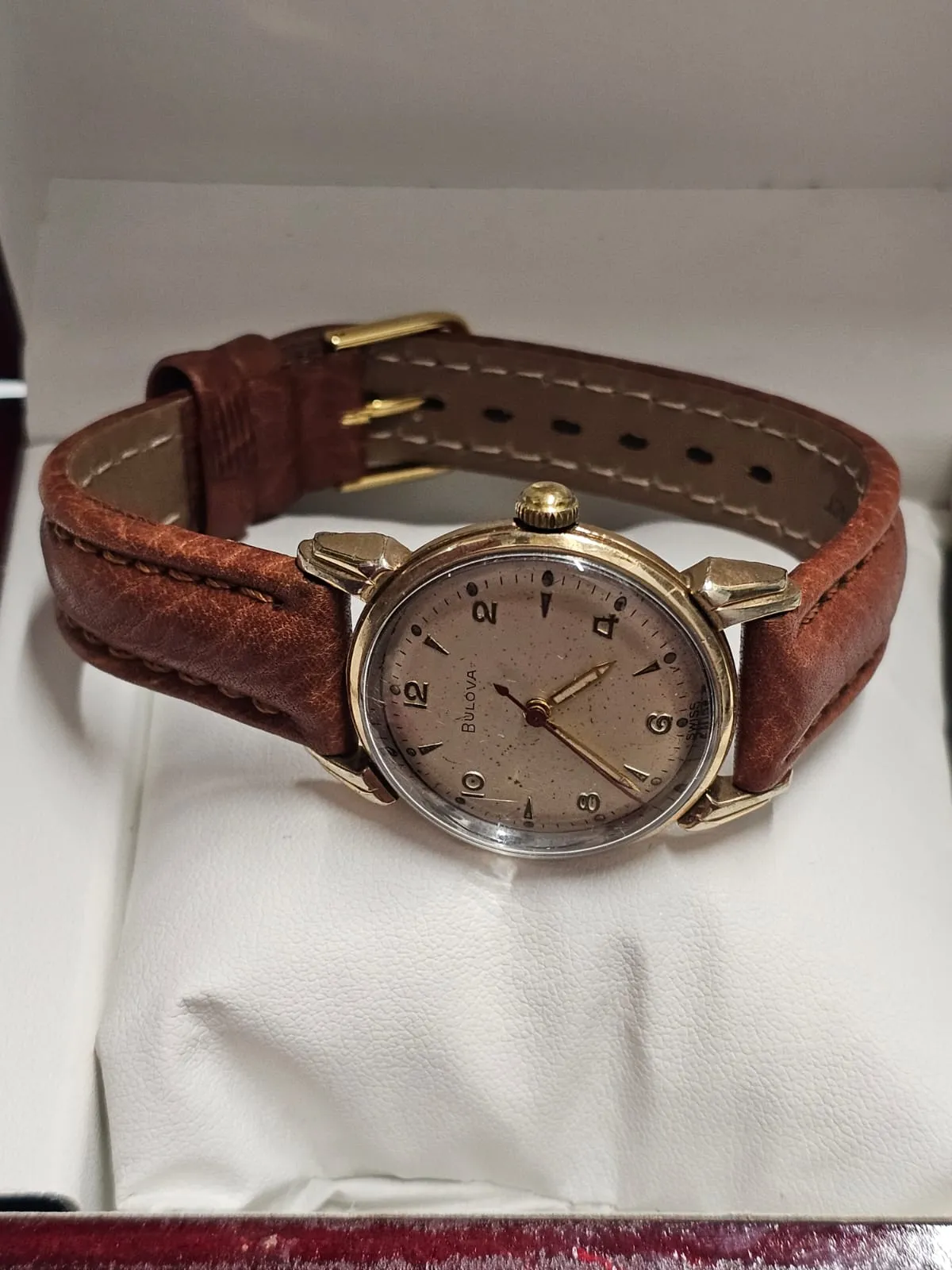 Bulova Vintage 1950s Gold Tone & Steel Unique Men's Wristwatch - $6K APR w/ COA!