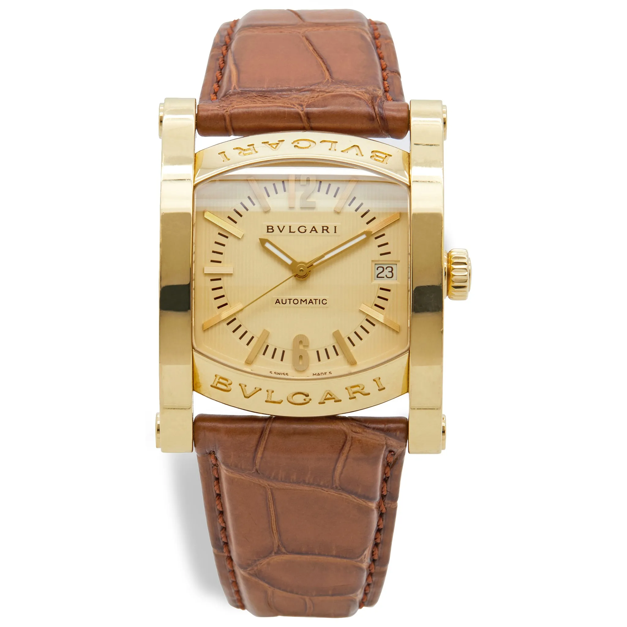 BVLGARI Assioma AA 44 G White Dial Automatic Watch