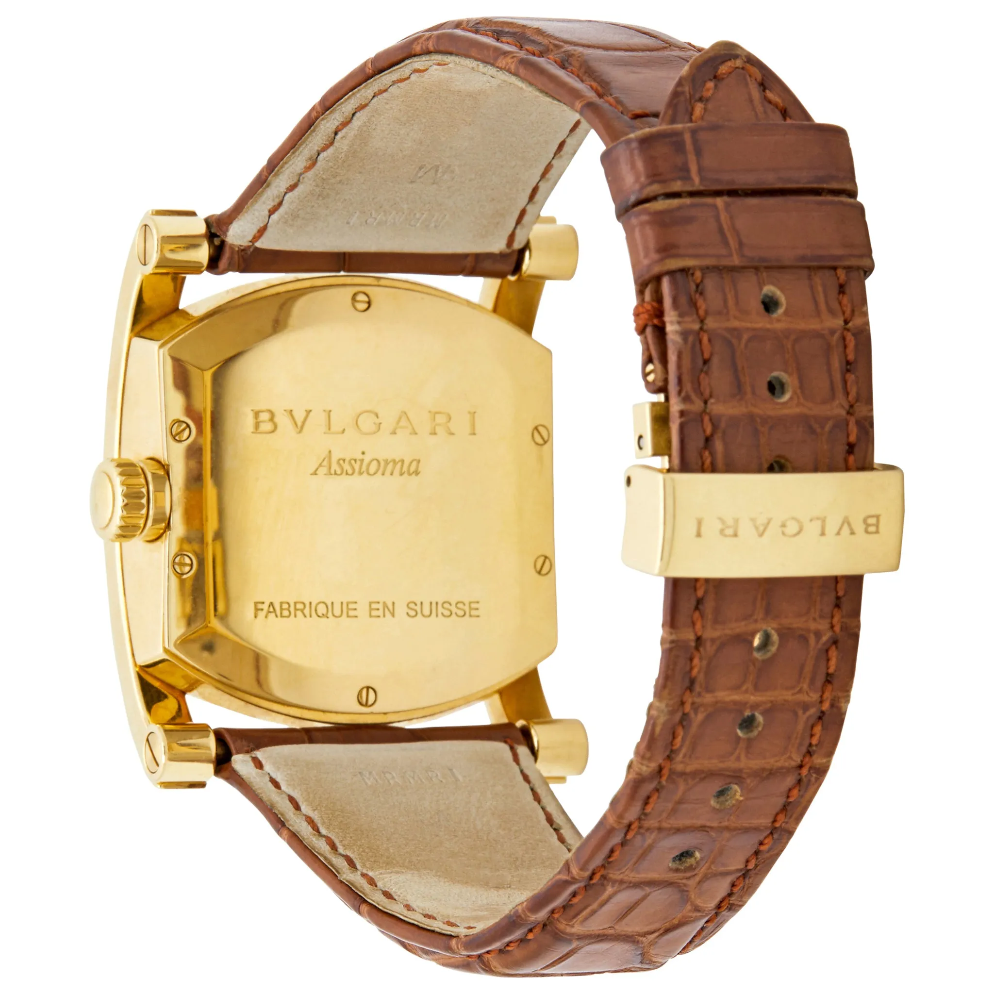 BVLGARI Assioma AA 44 G White Dial Automatic Watch