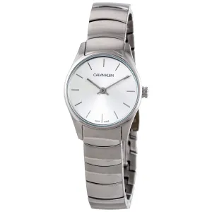 Calvin Klein Classic Quartz Silver Dial Ladies Watch K4D23146