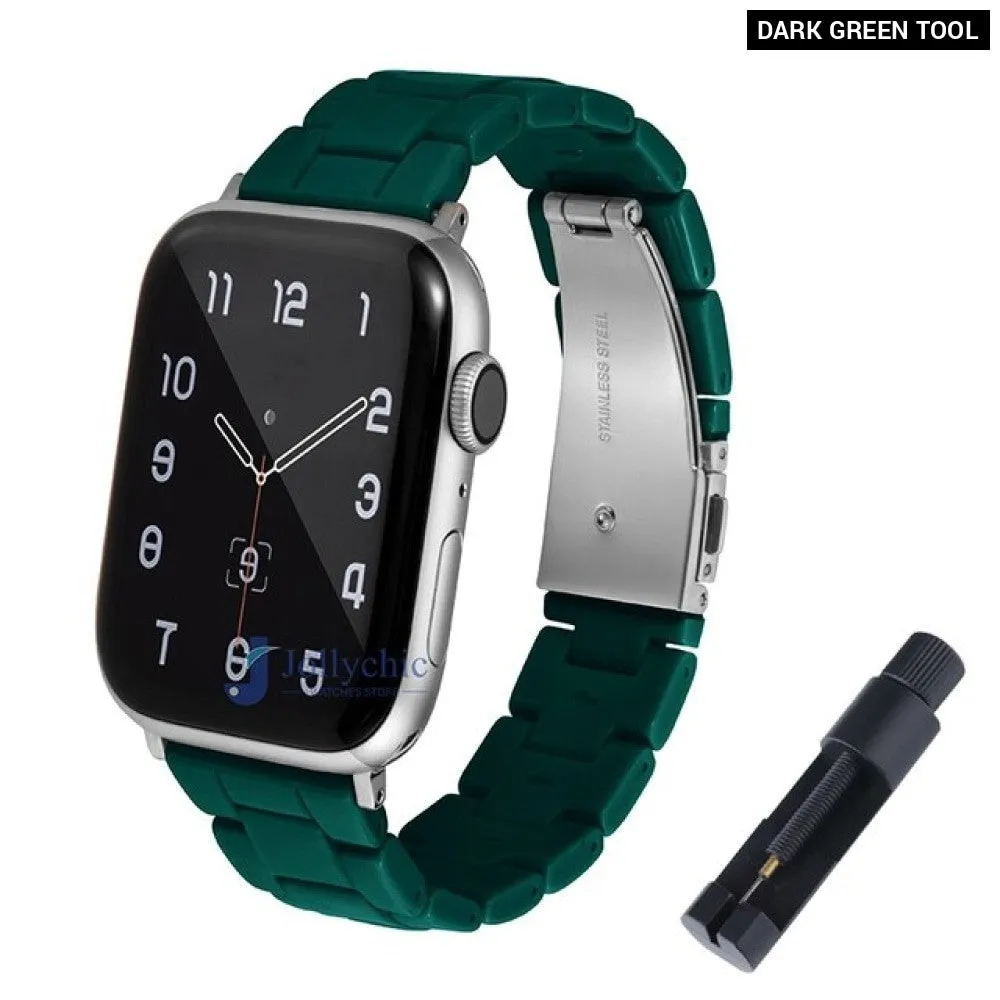Candy Colour Replace Wrist Watchband Strap for Apple Watch