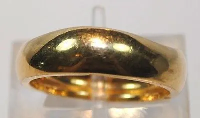 CARTIER 1970s Vintage Wavy Band Ring in 18K Yellow Gold - $15K VALUE