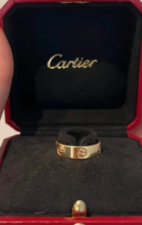 Cartier Love Ring Yellow Gold, 52
