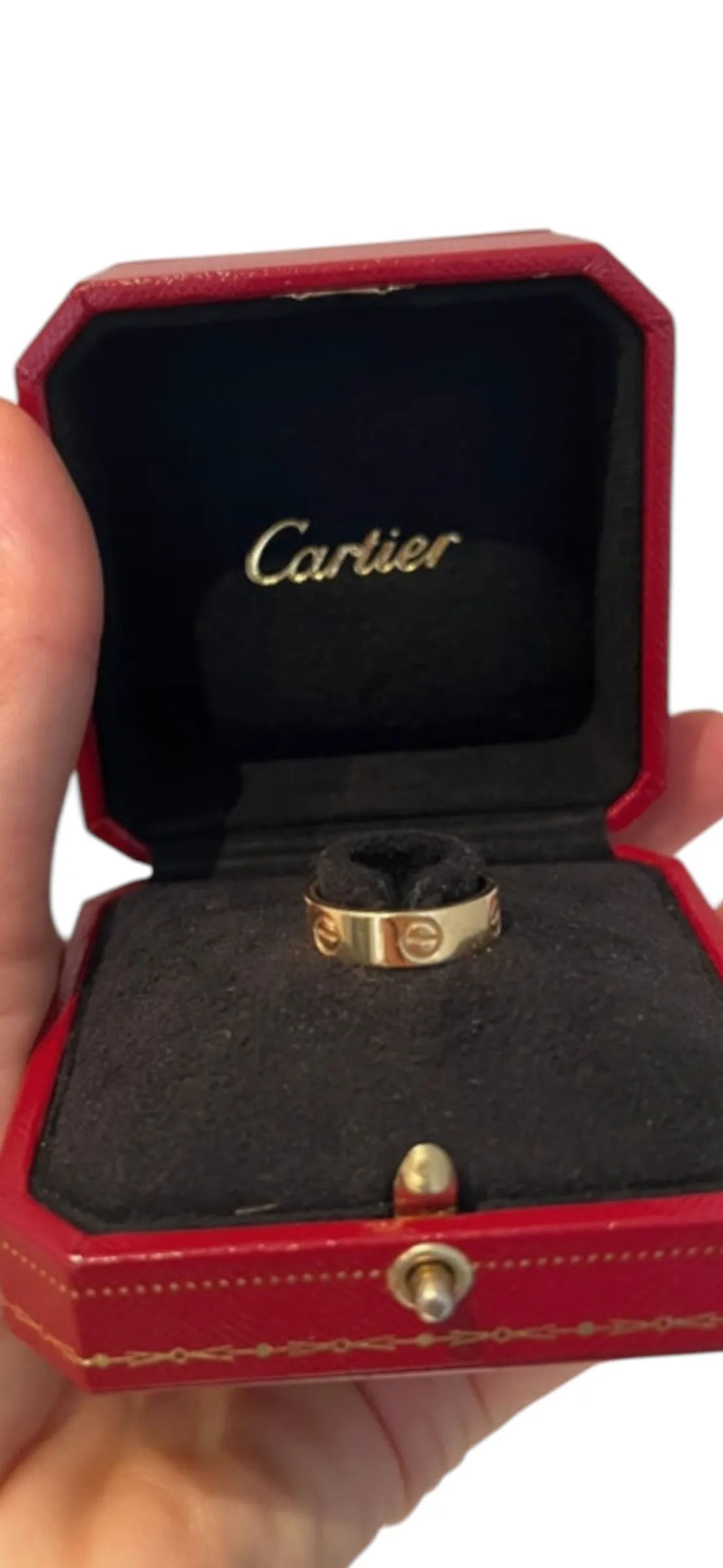 Cartier Love Ring Yellow Gold, 52