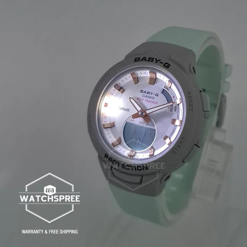 Casio Baby-G Bluetooth¶ô¶¸ Grey Resin Band Watch BSAB100MC-8A BSA-B100MC-8A