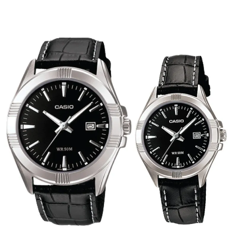 Casio Couple Watch MTP1308L-1A LTP1308L-1A