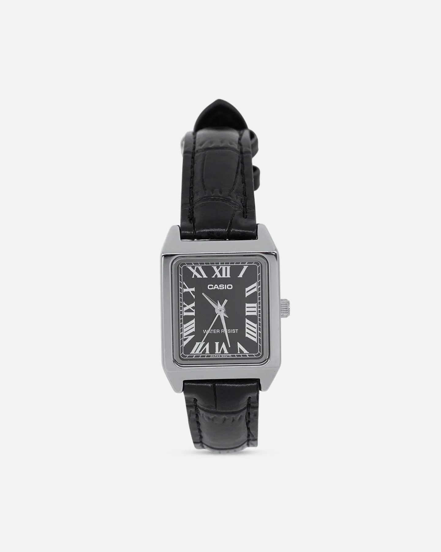 Casio Women's LTPV007L-1B Black/Silver