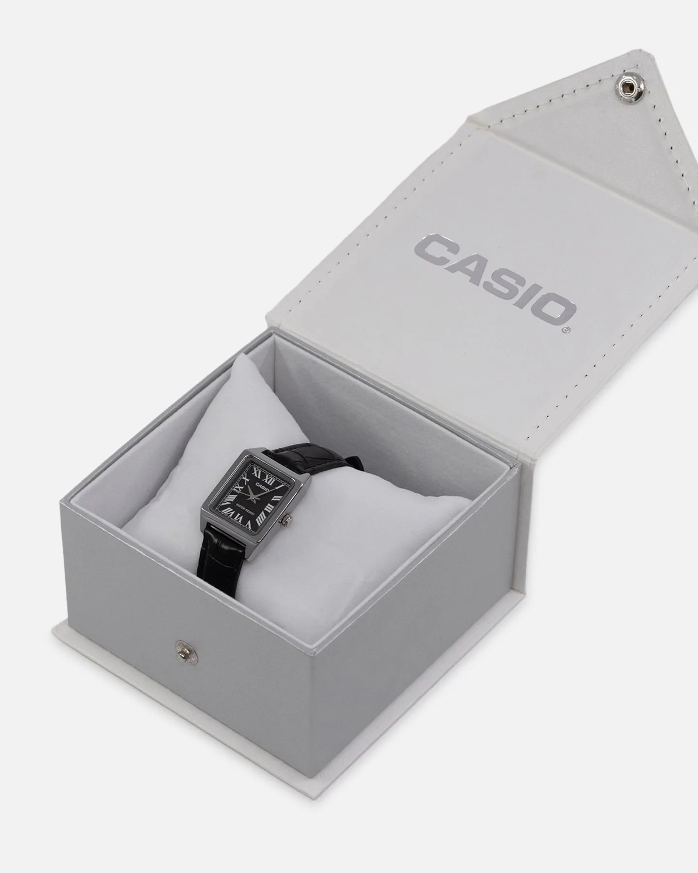 Casio Women's LTPV007L-1B Black/Silver