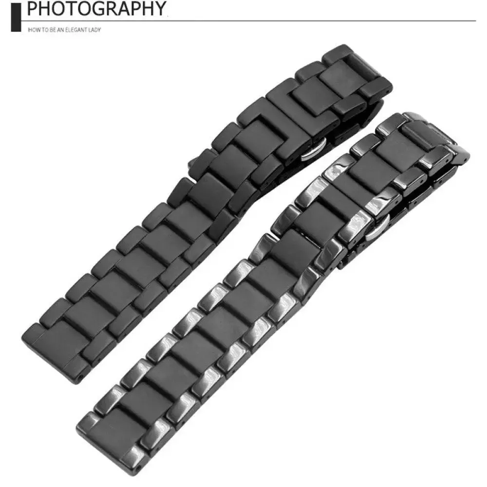 Ceramic Replacement Wristband for Samsung Galaxy Watch