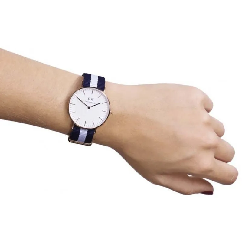 Daniel Wellington Classic Glasgow 36mm Women's Gold Watch DW00100031