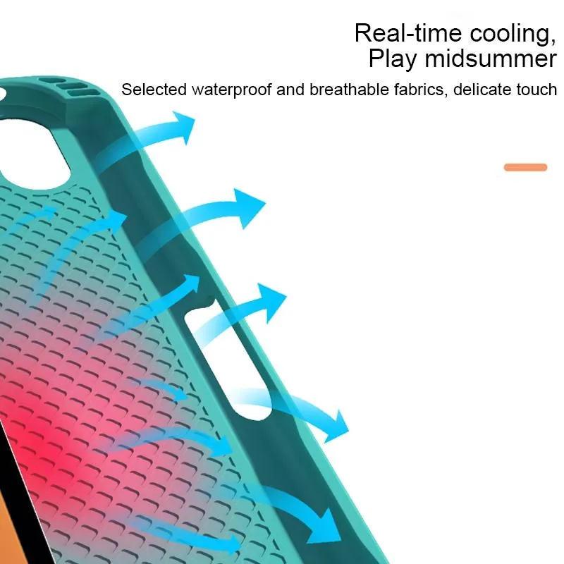 Detachable Bluetooth Keyboard Case For Ipad Mini 6 With Colourful Backlight & Holder
