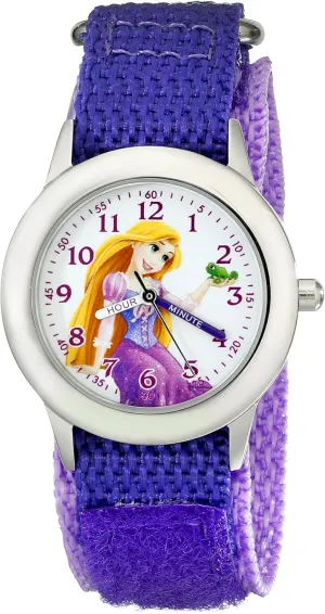 Disney Kids' W001922 Rapunzel Analog Display Analog Quartz Purple Watch