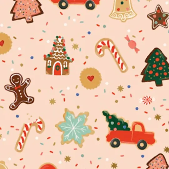 Dog and Cat Bandana: Rifle Paper Co. x TFD Holiday Cookies