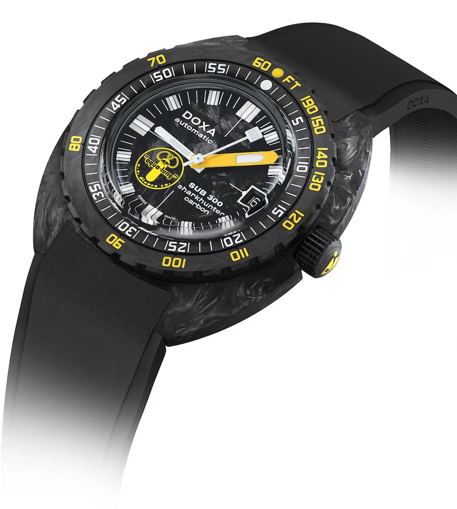 Doxa Sub 300 Carbon Aqua Lung US Divers Limited Edition