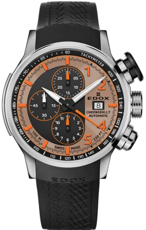 Edox Chronorally Chronograph Titinium