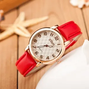 Elegant Luxury Women Watch Fashion Generous Leather Quartz Watch Ladies Dress Casual Wristwatch Relogio Feminino Clock Hot