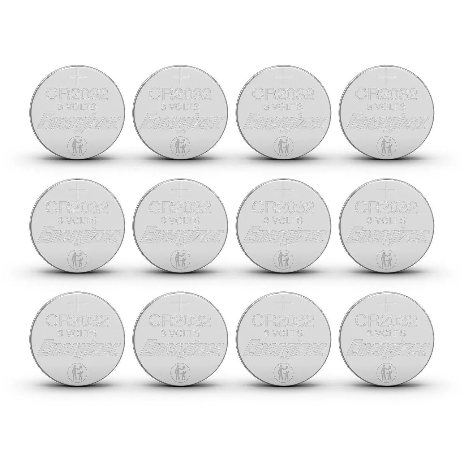 Energizer 2032 3V Lithium Coin Batteries, 12 pk.